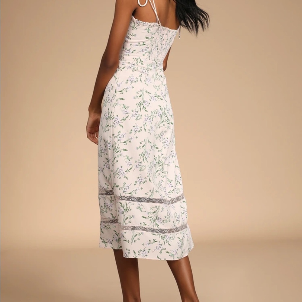 The Blooms Pink Floral Tie-Strap